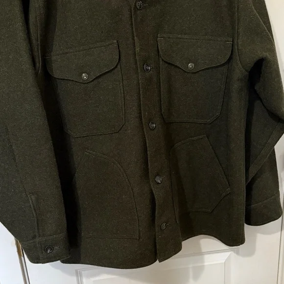 Filson Dark Green Shirt Jacket - Picture 5 of 11
